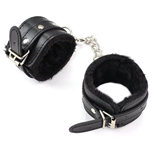 Adjustable Wrist Handcuffs Pu Leather Bracelet Cuffs - Thumbnail 5