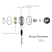 Granvela VJJB V1S High Definition Dual Dynamic Driver in-Ear Headphones with Mic for Laptop,Computer and 3.5mm Aux Music Player
