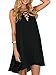 Face N Face Womens Chest Cross V-neck Sleeveless Chiffon Mini Dress