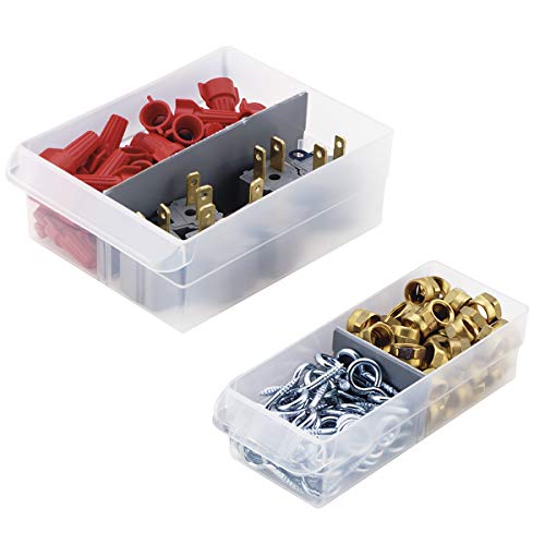 Akro Mils 10144redblk 44 Drawer Hardware Craft Plastic Cabinet