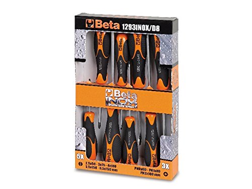 Click Here to See More Images 1293 STAINLESS STEEL INOX /D8-SCREWDRIVER SET 1292 IN BOX