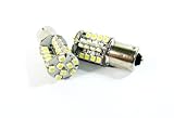 LEDIN 2x (BA15s 1156 7506 P21W) 40 SMD LED Back Up Reverse Light Bulb White 6000K