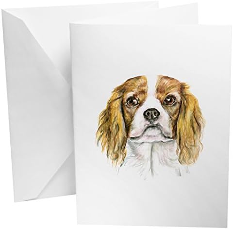 Cavelier King Charles Dog Set of 12 Note Cards