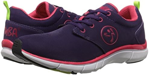Zumba women's fly fusion athletic dance workout sneakers with compression cushioning Clearance