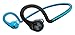 Plantronics BackBeat FIT Wireless Bluetooth Workout Headphones - Waterproof Sports Headphones for Running and Workout, Blue, Frustration Free Packaging