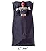 Campstoor Lightweight Warm Roomy Han Cotton Sleeping Bag Liner, Comfortable Travel, Youth Hostels, Picnic (Schungite, 83