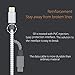 RDHD Lightning Cable iPhone Charging Cable for iPhone X iPhone7/8,iPhone7/8Plus,6/6s/6Plus/6sPlus,5/5s/5c/SE,iPad,iPad Pro/air/Mini and More Model 4 Pack [1M,2M,2M,3M]