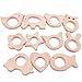 Promise Babe Wooden Baby Toys 11pc Wood Toy Nature Beech Animals DIY Bracelet Necklace Jewelry Accessories