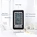 (2022 Upgraded) GEMITTO Digital Indoor Outdoor Thermometer, 3 Readings LCD Screen Refrigerator Remote Thermometer with 2 Wireless Sensors, MAX/MIN Freezer Alarm Temperature Monitor for Kitchen Home