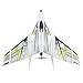 E-flite F-27 Evolution Flying Wing Bnf Basic with AS3X White with Yellow