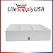 LifeSupplyUSA Aftermarket Replacement Filter Kit designed to fit IQAIR PreMax Filter F8 IQAir Pre Max 102 10 10 00