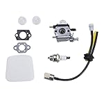 YEKELLA C1U-K54A Carburetor with Air Filter Repower Kit for 2-Cycle Mantis 7222 7222E 7222M 7225 7230 7234 7240 7920 7924 Tiller / Cultivator
