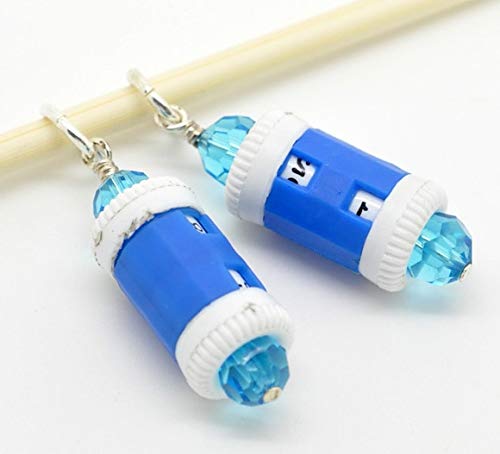 Zamtac 4Pcs Stitch Marker and Row Counter Two in ONE 7mm