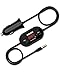 REIIE Himbox FM Transmitter, Car Kit and USB Charging Port Compatible with All Mobile Audio Devices