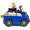 PAW PATROL Chase Split-Second 2-in-1 Transforming Police Cruiser Vehicle with 2 Collectible Figures