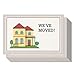 50 Pack We’ve Moved Postcards for Moving Announcements Fill in the Blank Change of Address Post Cards - Self Mailer Mailing Side Postcards 50 Cards Per Pack Postage Saver - 4 x 6 Inches
