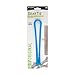 Nite Ize Original Gear Tie, Reusable Rubber Twist Tie, 18-Inch, Bright Blue, 2 Pack, Made in The USA
