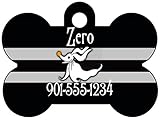 Disney Nightmare Before Christmas Zero Dog Tag Pet Id Tag Personalized w/ Name & Number