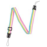 Sunmns Camera Neck Shoulder Strap Belt for Fujifilm Instax Mini 9/ 8/ 90/ 8+/ 7s/ Square SQ10 Instant Film Camera, Rainbow