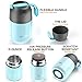Vacuum Insulated Stainless Steel Food Jar,Portable Soup Thermos, Hot or Cold Food Jar (Blue)