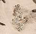 CHOP MALL® Fashion Retro Four Small Plum Cute Flower Ring +yellow rubber band