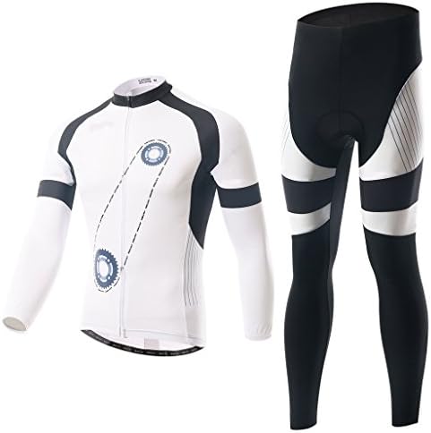 Spoz Men Cycling MTB Colorful Gel Padded Jersey Set XXXL