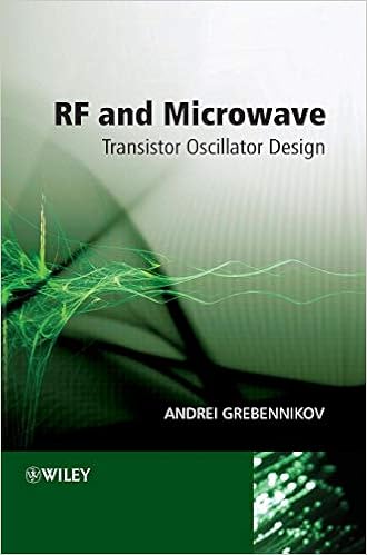 Rf And Microwave Transistor Oscillator Design Andrei - 