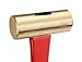 TEKTON 24 oz. Jacketed Fiberglass Brass Hammer | 30904