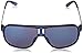 Carrera Sunglasses (Safilo Group) New Safari/S Pilot Sunglasses, Blue & Blue Sky Mirror, 62 mm