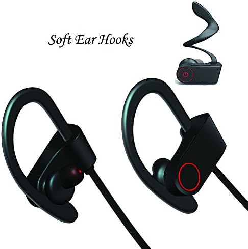 Wireless Headphones, AIWIN Bluetooth Earbuds Sweatproof HD Stereo Noise Cancelling In Ear Earphone w/ Microphone for iPhone, iPad, Samsung, Apple Watch and More Running Gym Workout Yoga Sports Headset