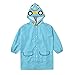 Cute Waterproof Kids Cartoon Raincoat Poncho for Children Suit Age 3-8 Years