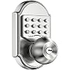 Bravex Keyless Entry Keypad Deadbolt Door Lock 304 Stainless Steel 100% Mechanical – No Risk of Low Power