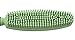 SWEEPA Duo Rubber Brush for Grooming, Cleaning, Lint and Fur Removal. Home and Auto. (Salad-Green)