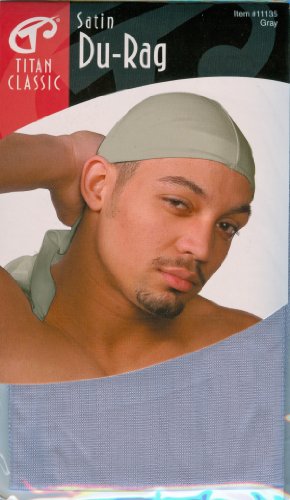 Titan Classic Satin Du-Rag Gray #11135