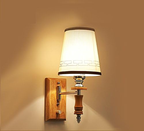 Jubaopen Modern And Minimalist Wall Lamp Led Bedside Lamp Bedroom Creative Continental Us-Style Living Room Staircase To The Hallway Light Lamps ,8018 Hotel [Energy Class A+++]