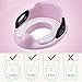 Safety Armrest Non-Slip Handles Soft Easy to Grip for SKYROKU Potty Training Seat (Pink)