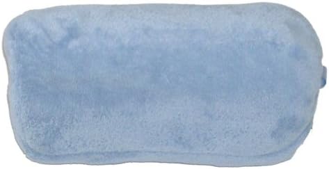 Travel Set 3 Piece Plush Super Soft Blue Throw Blanket Pillow &amp; Eye Pad with Bag
