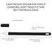 FRTMA Compatible Apple Pencil (2nd Generation) Full Skin Cover Holder Pocket Silicone Case Anti-Slip Sleeve + Nib Cover (2 Pieces) Compatible iPad Pro 12.9
