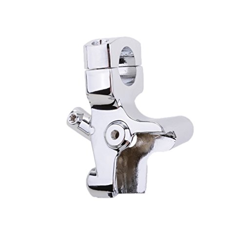 Jili Online 25mm Motorcycle Motorbike Clutch Lever Mount Holder Stand Base for Honda Kawasaki Suzuki Yamaha