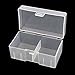 uxcell Hard Plastic Case Holder Storage Box Container for 12 x 9V Battery