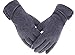 Tomily Womens Touch Screen Phone Fleece Windproof Gloves Winter Warm Wear