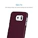 S6 Case, Galaxy S6 Case - TURATA [Slim Fit] Premium Coated Non Slip Surface [Purple] Four Layer Paint Designed Hard Case for Samsung Galaxy S6 G9200 - Purple
