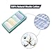 Umiin Baby Washcloths, Soft Cotton Baby Muslin Washcloths and Baby Face Towel Baby Wipes,12 x 12 inches, Set of 4