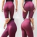 VISNXGI Workout Yoga Pants for Women High Waist Athletic Compression Ankle Length Leggings with Gym Sport