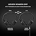 Sbode Bluetooth Headphones Over Ear, Hi-Fi Stereo Wireless Headset, Adjustable, Soft Memory-Protein Earmuffs, Built-in Mic and Wired Mode for PC/ Cell Phones/ TV(Black)