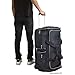 EcoGear 28 Inch Wheeled Duffel with Garment Rack, Black, One Size