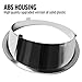 ICARS Silver Front Headlight Trim Cover Bezels