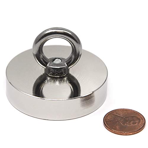 3 Fishing+Magnets+Powerful+Neodymium+Eyebolts