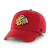 NHL Chicago Blackhawks '47 Brand Franchise Fitted Hat, Red, Large