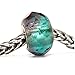 Authentic Trollbeads Glass 60184 Turquoise Prism